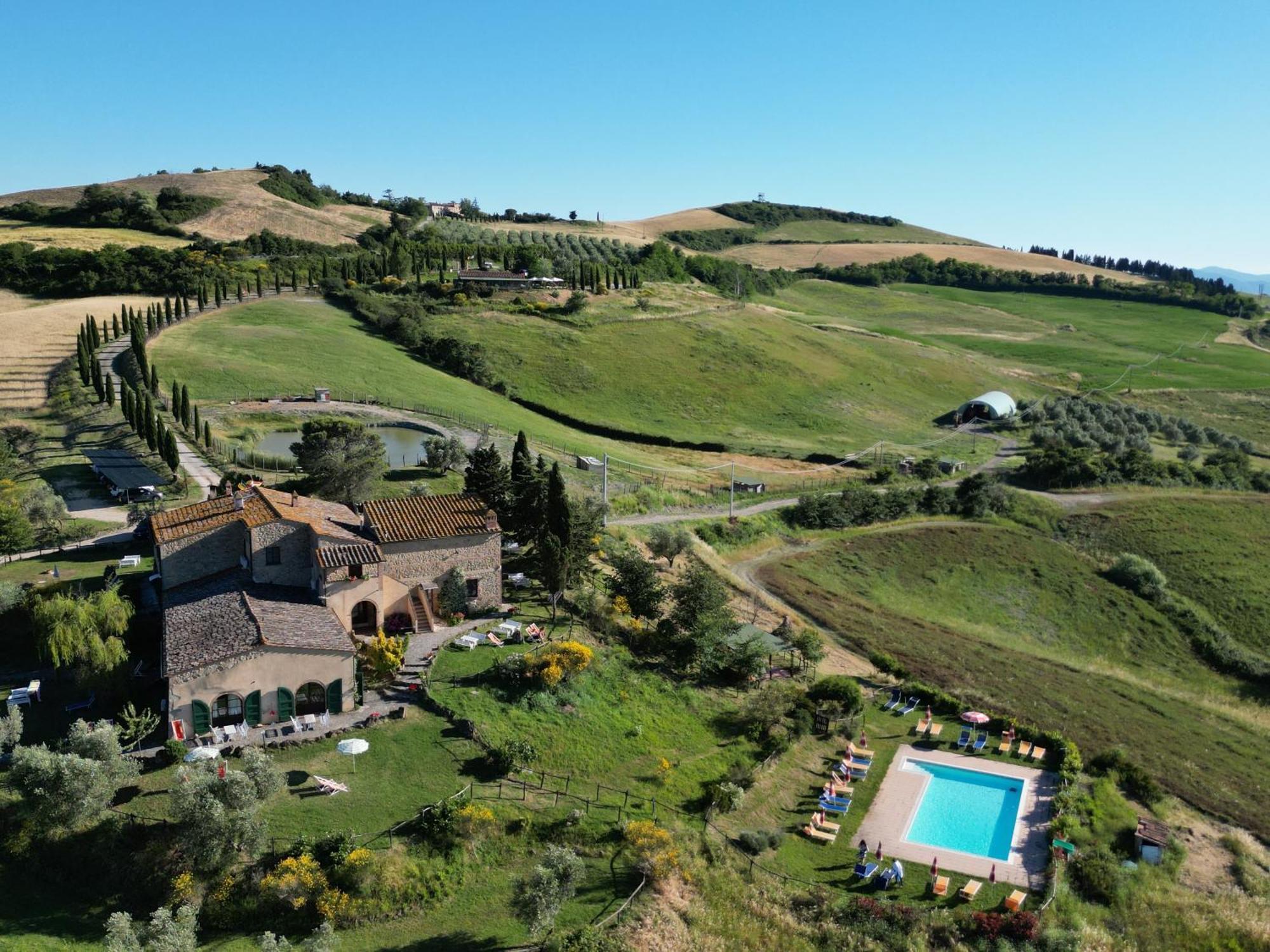 Agriturismo Villa Felice Вольтерра Екстер'єр фото